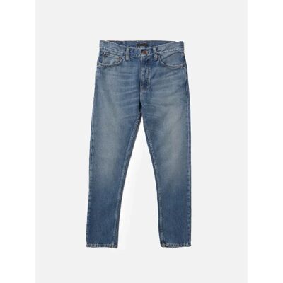Jeans Nudie Jeans Steady Eddie II Haze Bleu 29x30 - Publicité Jeans Nudie Jeans Steady Eddie II Haze Bleu 29x30 - Publicité