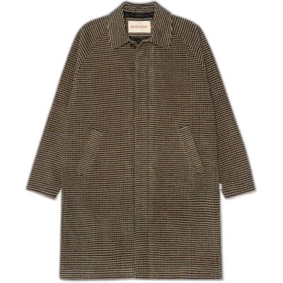 Manteau mac long avec boutons Revolution Marron L - Publicité Manteau mac long avec boutons Revolution Marron L - Publicité