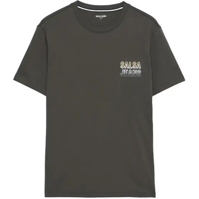 T-shirt imprimé Salsa Jeans Vert L - Publicité T-shirt imprimé Salsa Jeans Vert L - Publicité