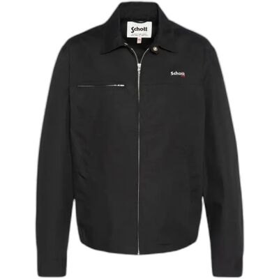 Blouson col chemise Schott Noir S - Publicité Blouson col chemise Schott Noir S - Publicité