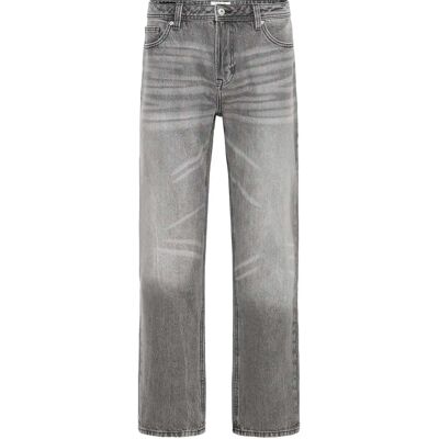 Jeans Straight Solid SDJen Gris 30x30 - Publicité Jeans Straight Solid SDJen Gris 30x30 - Publicité