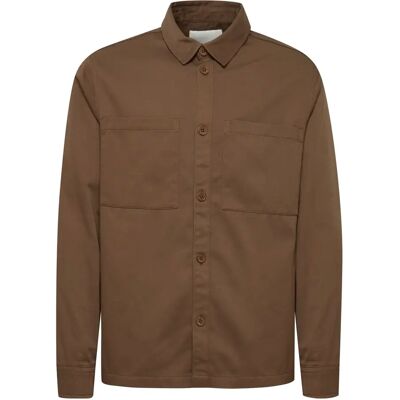 Surchemise manche longues Solid Elon Marron 2XL - Publicité Surchemise manche longues Solid Elon Marron 2XL - Publicité