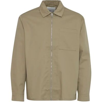 SurChemise manches longues zippée Solid Elon Beige L - Publicité SurChemise manches longues zippée Solid Elon Beige L - Publicité