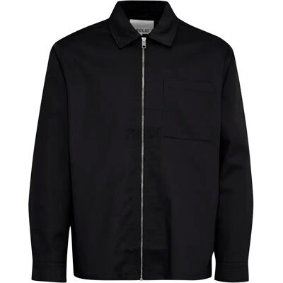 SurChemise manches longues zippée Solid Elon Noir 2XL - Publicité SurChemise manches longues zippée Solid Elon Noir 2XL - Publicité