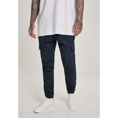 Urban Classics Pantalon Urban Classic cargo jogging Bleu XS - Publicité Urban Classics Pantalon Urban Classic cargo jogging Bleu XS - Publicité