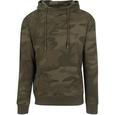 Urban Classics Sweatshirt à capuche Urban Classic camo Vert S - Publicité Urban Classics Sweatshirt à capuche Urban Classic camo Vert S - Publicité
