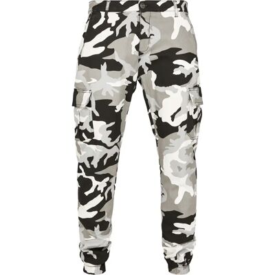 Urban Classics Pantalon Urban Classic cargo jogging Marron 32 - Publicité Urban Classics Pantalon Urban Classic cargo jogging Marron 32 - Publicité