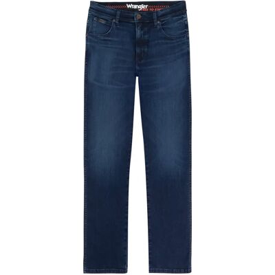 Jeans Wrangler Texas Bleu 44x30 - Publicité Jeans Wrangler Texas Bleu 44x30 - Publicité