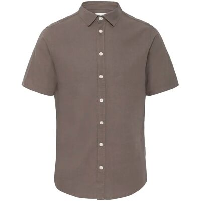 Chemise en lin Casual Friday CFHanes Mix Marron 3XL - Publicité Chemise en lin Casual Friday CFHanes Mix Marron 3XL - Publicité
