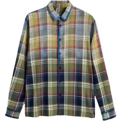 Chemise manches longues Desigual Cuadros Spray Multicolore L - Publicité Chemise manches longues Desigual Cuadros Spray Multicolore L - Publicité