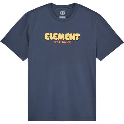 T-shirt Element Fluff Bleu M - Publicité T-shirt Element Fluff Bleu M - Publicité