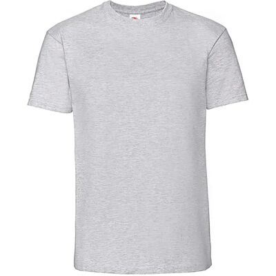 T-shirt Fruit of the Loom Ringspun Premium Gris 3XL - Publicité T-shirt Fruit of the Loom Ringspun Premium Gris 3XL - Publicité