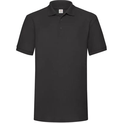 Polo Fruit of the Loom Heavyweight 65/35 Noir 3XL - Publicité Polo Fruit of the Loom Heavyweight 65/35 Noir 3XL - Publicité