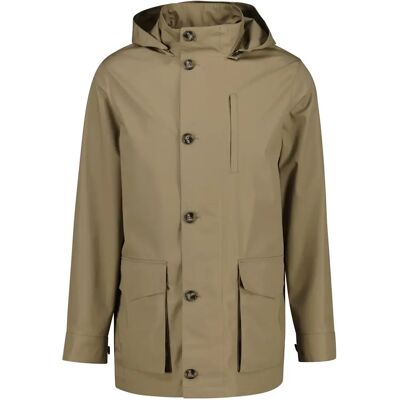 Veste à capuche Gant Marron 4XL - Publicité Veste à capuche Gant Marron 4XL - Publicité