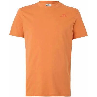 T-shirt slim Kappa Cafers Orange L - Publicité T-shirt slim Kappa Cafers Orange L - Publicité
