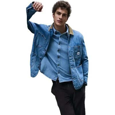 Veste en jean Lee 91lj Chore Bleu M - Publicité Veste en jean Lee 91lj Chore Bleu M - Publicité
