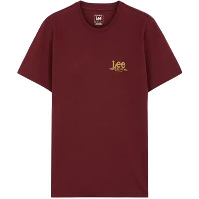 T-shirt Lee Medium Rouge M - Publicité T-shirt Lee Medium Rouge M - Publicité