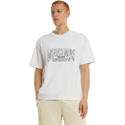 T-shirt Merchcode Deathrow Records Logo Blanc L - Publicité T-shirt Merchcode Deathrow Records Logo Blanc L - Publicité