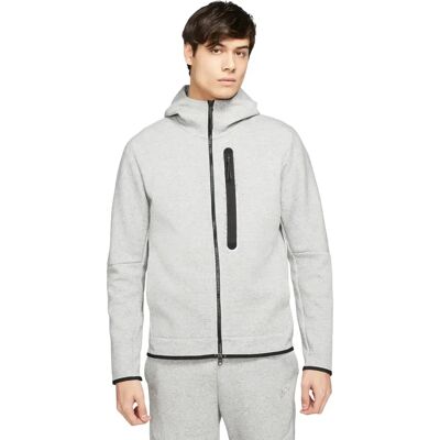 Sweatshirt à capuche Nike Tech Gris M - Publicité Sweatshirt à capuche Nike Tech Gris M - Publicité