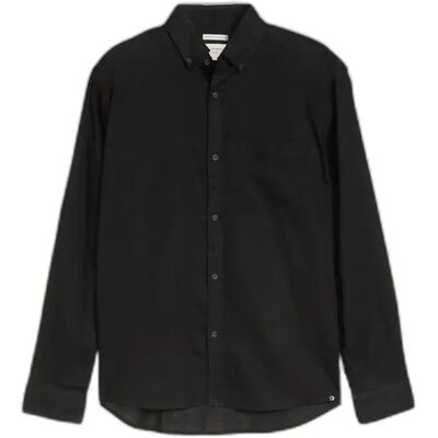 Chemise manches longues en coton lin Tom Tailor Denim Relaxed Noir M - Publicité Chemise manches longues en coton lin Tom Tailor Denim Relaxed Noir M - Publicité