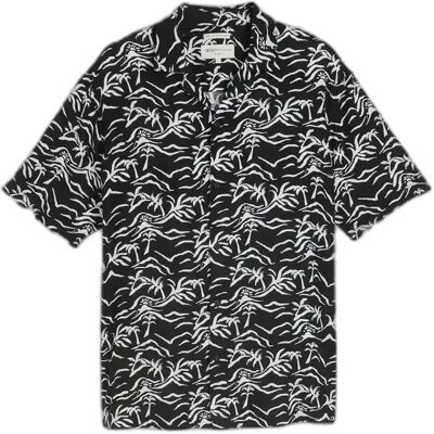 Chemise imprimé viscose lin Tom Tailor Denim relaxed Noir L - Publicité Chemise imprimé viscose lin Tom Tailor Denim relaxed Noir L - Publicité