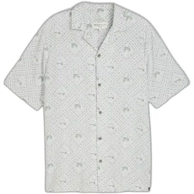 Chemise imprimé viscose lin Tom Tailor Denim relaxed Vert L - Publicité Chemise imprimé viscose lin Tom Tailor Denim relaxed Vert L - Publicité