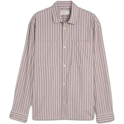 Chemise loose rayée viscose coton manches longues Tom Tailor Denim Violet M - Publicité Chemise loose rayée viscose coton manches longues Tom Tailor Denim Violet M - Publicité