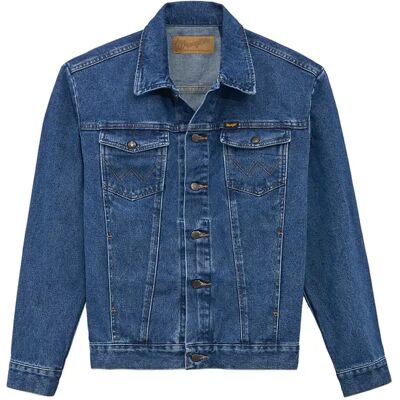 Chemise en jeans Wrangler Cowboy Bleu S - Publicité Chemise en jeans Wrangler Cowboy Bleu S - Publicité