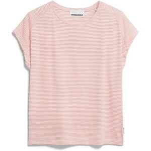 T-shirt femme ARMEDANGELS Oneliaa Lovely Stripes Rose S - Publicité T-shirt femme ARMEDANGELS Oneliaa Lovely Stripes Rose S - Publicité