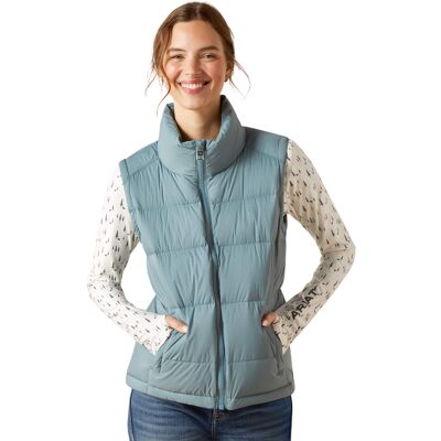 Doudoune sans manches femme Ariat UltraPuff Bleu M - Publicité Doudoune sans manches femme Ariat UltraPuff Bleu M - Publicité