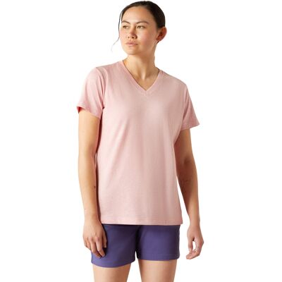 T-shirt femme Ariat Rebar Cotton Strong Rose S - Publicité T-shirt femme Ariat Rebar Cotton Strong Rose S - Publicité