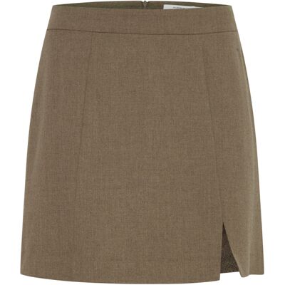Jupe courte femme b.young Danoa Beige 42 - Publicité Jupe courte femme b.young Danoa Beige 42 - Publicité