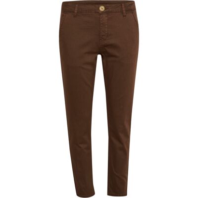 Pantalon court femme CULTURE Alba Malou Fit Marron 42 - Publicité Pantalon court femme CULTURE Alba Malou Fit Marron 42 - Publicité