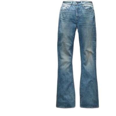 Jeans bootcut femme G-Star 3301 Flare Bleu 28x32 - Publicité Jeans bootcut femme G-Star 3301 Flare Bleu 28x32 - Publicité