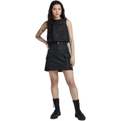 Mini jupe cargo à lune nylon femme G-Star Noir 23 - Publicité Mini jupe cargo à lune nylon femme G-Star Noir 23 - Publicité