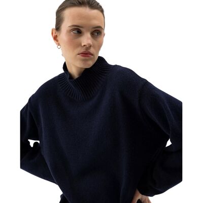 Pull col roulé femme Holebrook Veronika Bleu S - Publicité Pull col roulé femme Holebrook Veronika Bleu S - Publicité