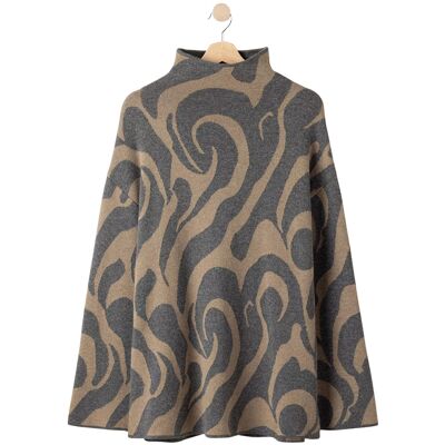 Pull col roulé femme Holebrook Sally Gris M - Publicité Pull col roulé femme Holebrook Sally Gris M - Publicité