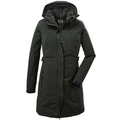 Veste imperméable à capuche femme Killtec Kow 165 Vert 44 - Publicité Veste imperméable à capuche femme Killtec Kow 165 Vert 44 - Publicité