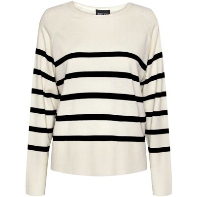 Pullover manches longues femme Pieces Sia Noos BC Blanc XS - Publicité Pullover manches longues femme Pieces Sia Noos BC Blanc XS - Publicité