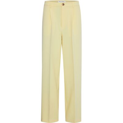 Pantalon wed leg taille haute femme Pulz Jeans Beverly Beige 36 - Publicité Pantalon wed leg taille haute femme Pulz Jeans Beverly Beige 36 - Publicité