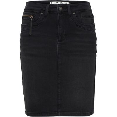 Jupe femme Pulz Jeans Karolina HW Noir 44 - Publicité Jupe femme Pulz Jeans Karolina HW Noir 44 - Publicité