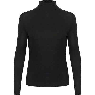 Pull manches longues col roulé femme Soaked in Luxury Fauna Noir XL - Publicité Pull manches longues col roulé femme Soaked in Luxury Fauna Noir XL - Publicité