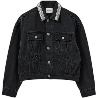 Veste en jean femme Sofie Schnoor Quinnsw Noir 38 - Publicité Veste en jean femme Sofie Schnoor Quinnsw Noir 38 - Publicité