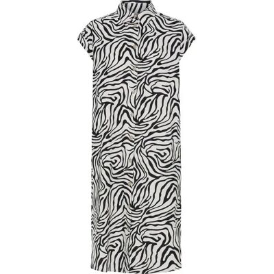 Robe chemise femme b.young BYFalakka Noir 38 - Publicité Robe chemise femme b.young BYFalakka Noir 38 - Publicité