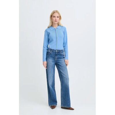 Blouse femme b.young Jacqueline 2 Bleu 34 - Publicité Blouse femme b.young Jacqueline 2 Bleu 34 - Publicité