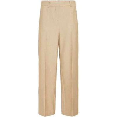 Pantalon crop wide leg femme b.young Danta Marron 44 - Publicité Pantalon crop wide leg femme b.young Danta Marron 44 - Publicité
