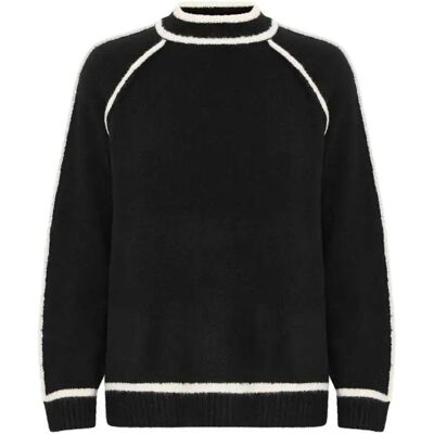 Pull col roulé femme b.young BYNinna Noir M - Publicité Pull col roulé femme b.young BYNinna Noir M - Publicité