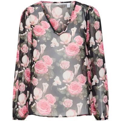 Blouse femme b.young Irosemarin Noir 46 - Publicité Blouse femme b.young Irosemarin Noir 46 - Publicité