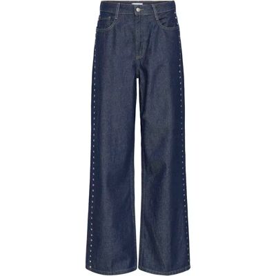 Jeans Wide leg femme b.young BYKayja Bleu 26 - Publicité Jeans Wide leg femme b.young BYKayja Bleu 26 - Publicité