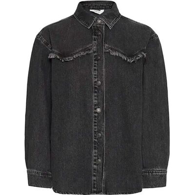 Veste en jeans femme b.young Kanoa Noir 42 - Publicité Veste en jeans femme b.young Kanoa Noir 42 - Publicité